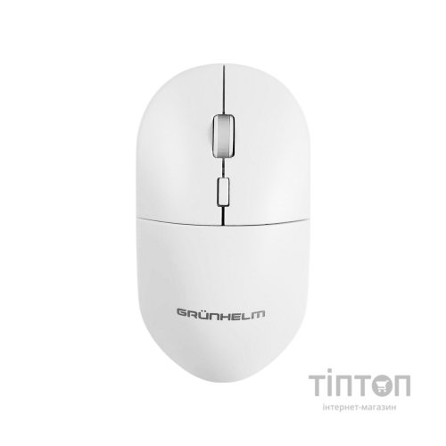 Мишка Grunhelm M-521WL-B Wireless White (126873)