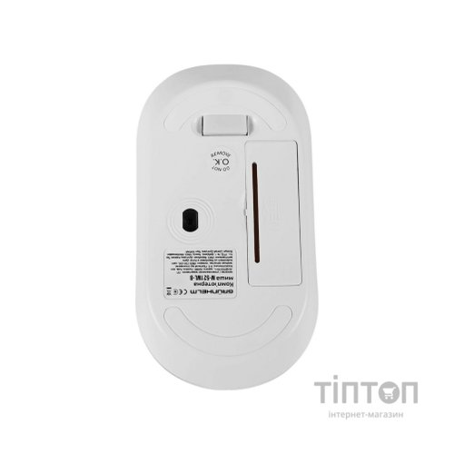 Мишка Grunhelm M-521WL-B Wireless White (126873)