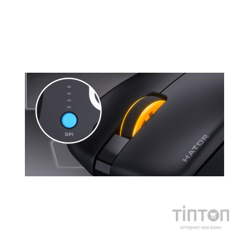 Мишка Hator Pulsar 3 Pro Wireless Black (HTM640)