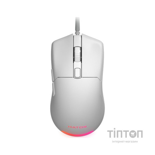 Мишка Hator Pulsar Essential USB White (HTM-314)