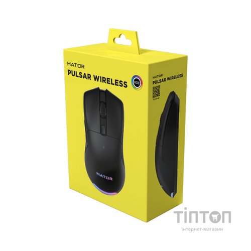 Мишка Hator Pulsar Wireless Black (HTM-315)