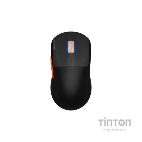 Мишка Hator Quasar 2 Pro Wireless/Bluetooth/USB Black/Orange (HTM560BO)