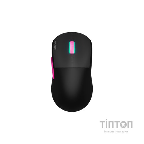 Мишка Hator Quasar 2 Ultra 4K Wireless/Bluetooth/USB Black/Pink (HTM570BP)