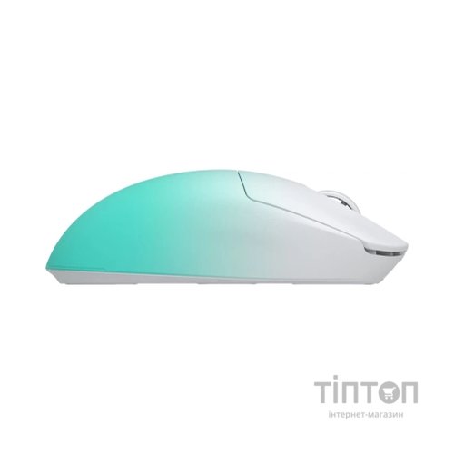Мишка Hator Quasar 3 Ultima 8K Wireless/Bluetooth/USB White/Mint (HTM761)