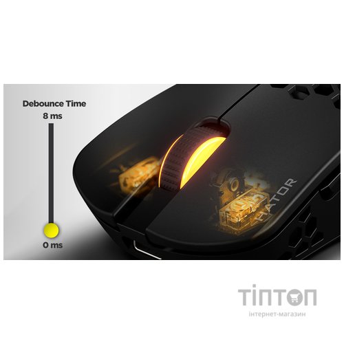 Мишка Hator Stellar Wireless/Bluetooth/USB Black (HTM650)
