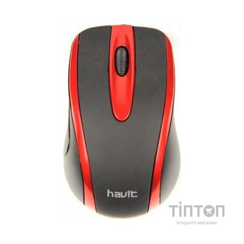 Мишка Havit V-MS753 USB Black/Red (23939)