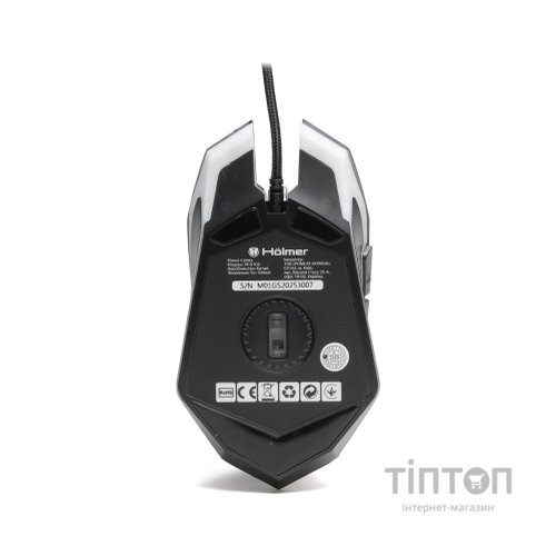 Мишка Hölmer M-01GS USB Black (M-01GS)