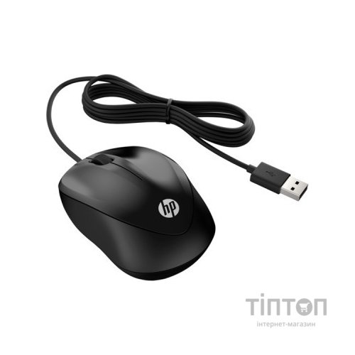 Мишка HP 1000 Black (4QM14AA)