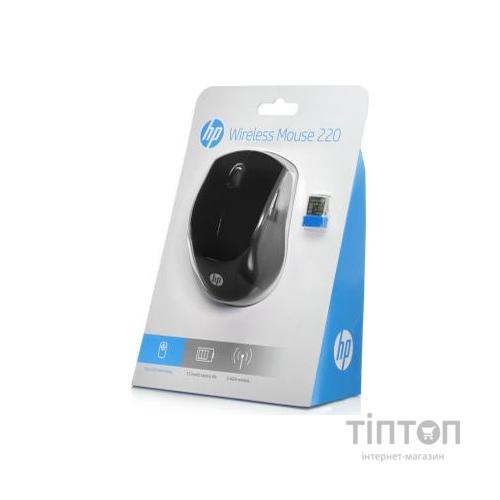 Мишка HP 220 Black (3FV66AA)