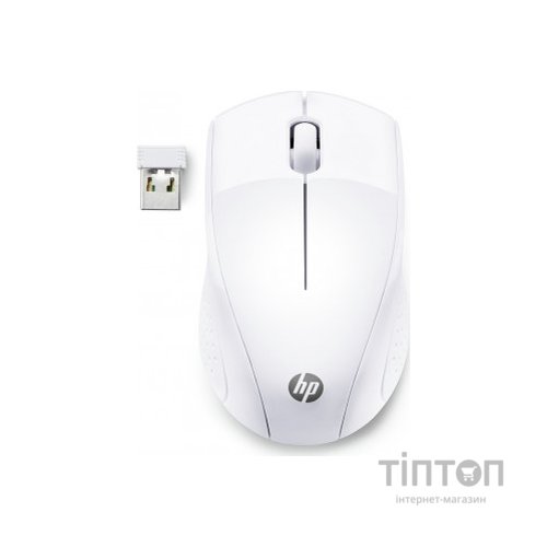 Мишка HP 220 White (7KX12AA)
