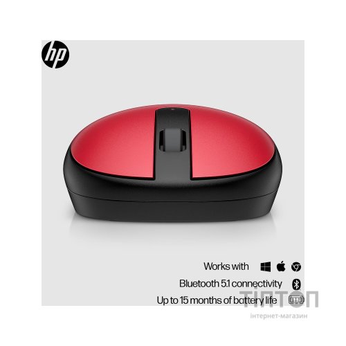 Мишка HP 240 Bluetooth Red (43N05AA)