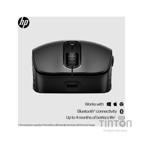 Мишка HP 690 Rechargeable Bluetooth Black (7M1D4AA)