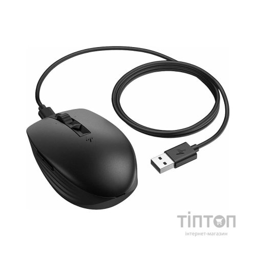 Мишка HP 710 Silent Rechargeable Wireless Black (6E6F2AA)