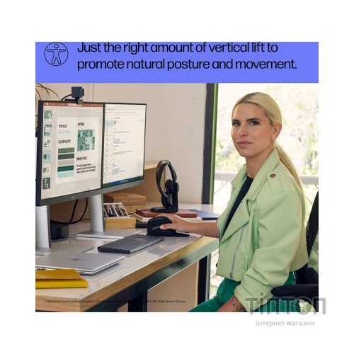 Мишка HP 920 Ergonomic Vertical Wireless/Bluetooth Black (6H1A4AA)