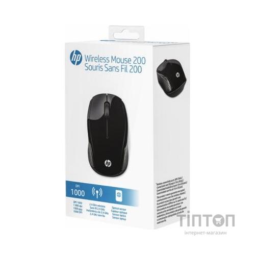 Мишка HP Wireless Mouse 200 чорна