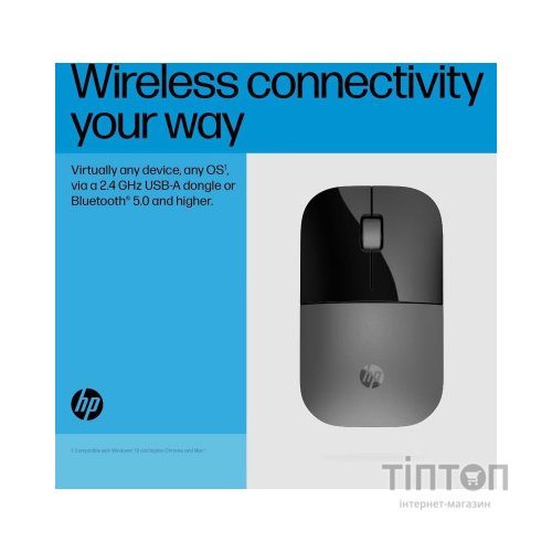 Мишка HP Z3700 Dual Wireless/Bluetooth Silver (758A9AA)