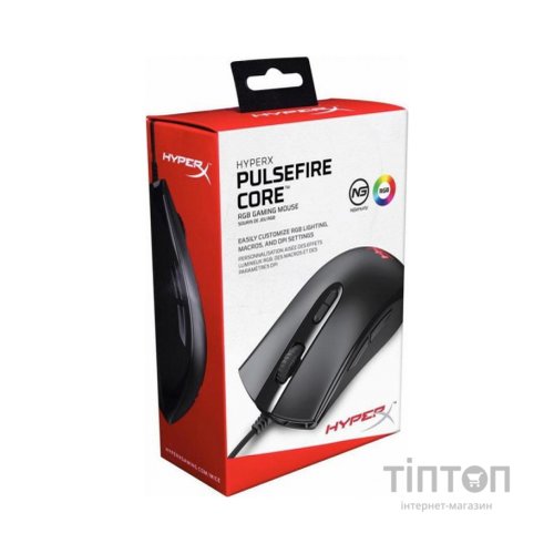 Мишка HyperX Pulsefire Core RGB Black (4P4F8AA)