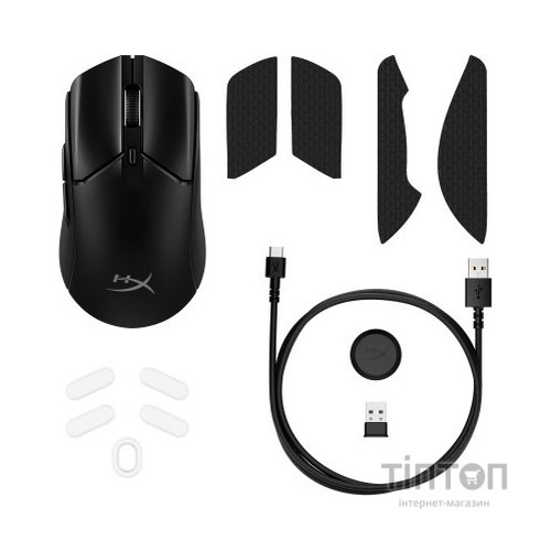 Мишка HyperX Pulsefire Haste 2 Wireless Black (6N0B0AA)