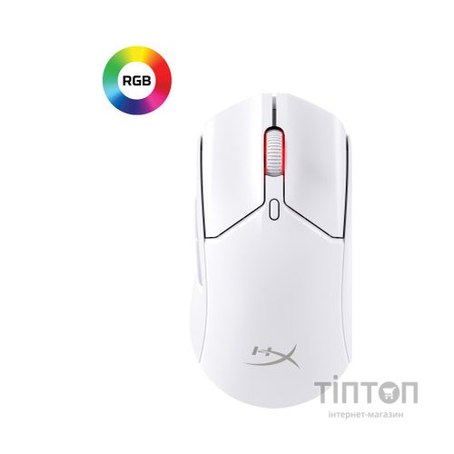Мишка HyperX Pulsefire Haste 2 Wireless White (6N0A9AA)