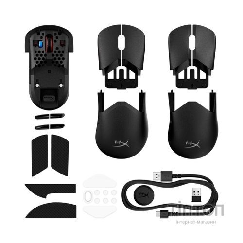 Мишка HyperX Pulsefire Saga Pro Wireless/Bluetooth Black (A2PB2AA)