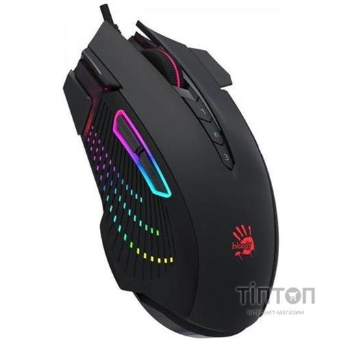 Мишка ігрова A4-Tech J90S Bloody 8000dpi, 11 кн., RGB, Black (J90s Bloody (Black))