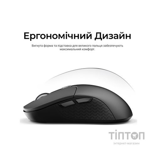 Мишка Keychron M3 Wireless/Bluetooth/USB Black (M3-A23)