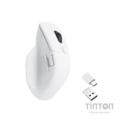 Мишка Keychron M6 Wireless/Bluetooth/USB White (M6-A3)