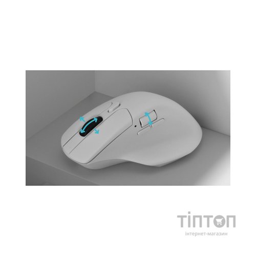 Мишка Keychron M6 Wireless/Bluetooth/USB White (M6-A3)