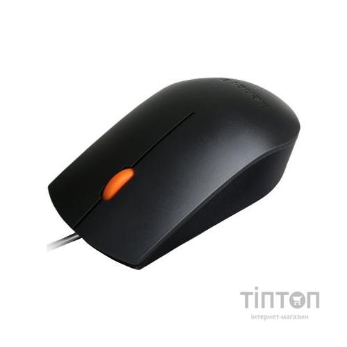 Мишка Lenovo 300 USB Black (GX30M39704)