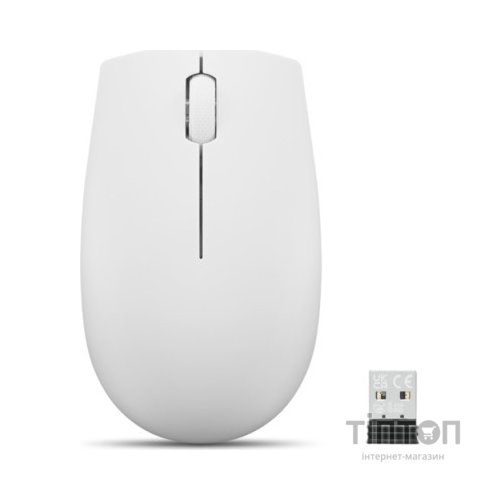 Мишка Lenovo 300 Wireless Cloud Grey (GY51L15677)