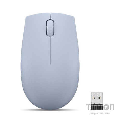 Мишка Lenovo 300 Wireless Frost Blue (GY51L15679)