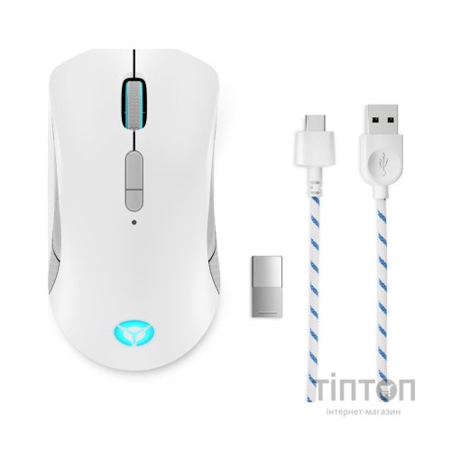 Мишка Lenovo Legion M600 RGB Wireless Stingrey White (GY51C96033)