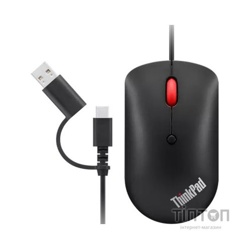 Мишка Lenovo ThinkPad USB-C Black (4Y51D20850)