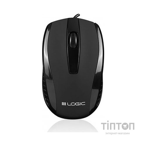 Мишка LogicConcept LM-31, бездротова, 1200dpi, 3кн., USB, чорна (M-LC-LM31W-BK)