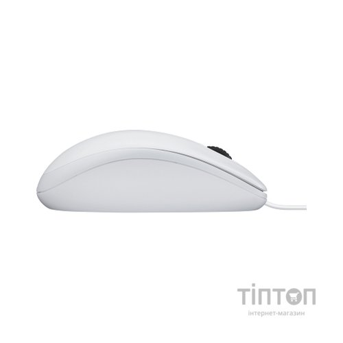 Мишка Logitech B100 біла, USB