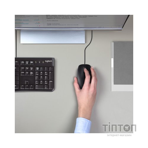 Мишка Logitech B110 Silent Black (910-005508)