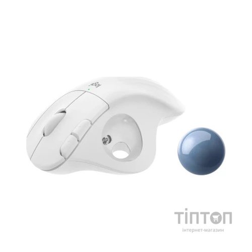 Мишка Logitech Ergo M575 for Business Wireless Trackball Off-White (910-006438)