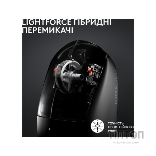 Мишка Logitech G Pro X Superlight 2 Lightspeed Wireless Black (910-006630)