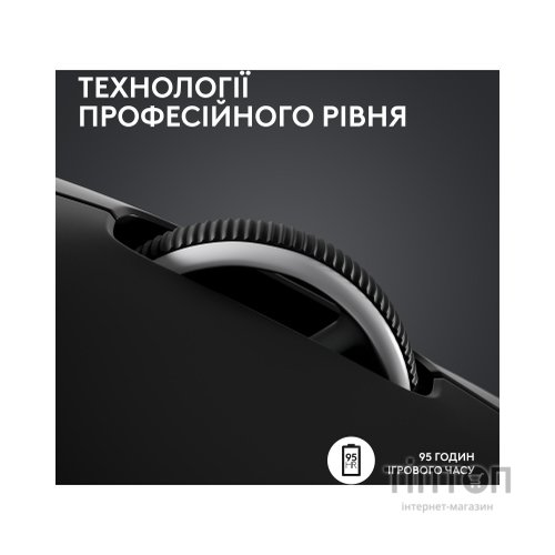 Мишка Logitech G Pro X Superlight 2 Lightspeed Wireless Black (910-006630)