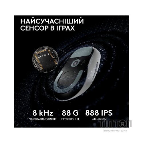 Мишка Logitech G Pro X Superlight 2 Lightspeed Wireless White (910-006638)