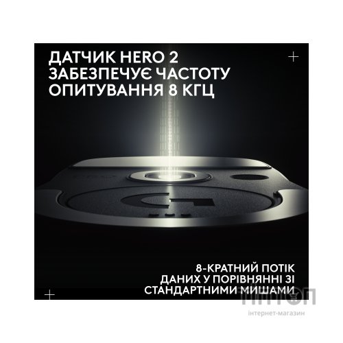 Мишка Logitech G Pro X Superlight 2 Lightspeed Wireless White (910-006638)
