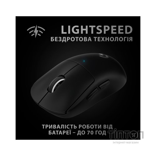 Мишка Logitech G Pro X Superlight Wireless Black (910-005880)