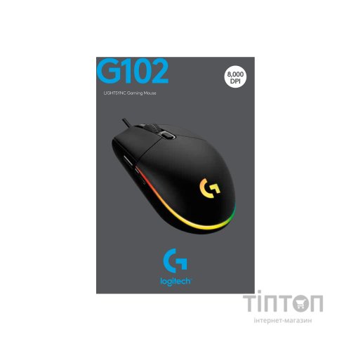 Мишка Logitech G102 Lightsync Black (910-005823)