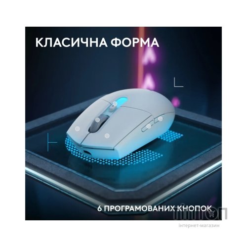 Мишка Logitech G305 X Superlight Wireless White (910-007747)