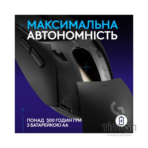 Мишка Logitech G309 Lightspeed Wireless/Bluetooth Black (910-007199)