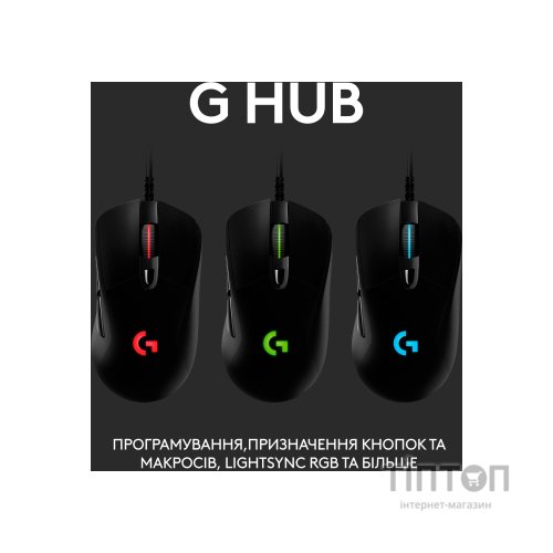 Мишка Logitech G403 Hero Black (910-005632)
