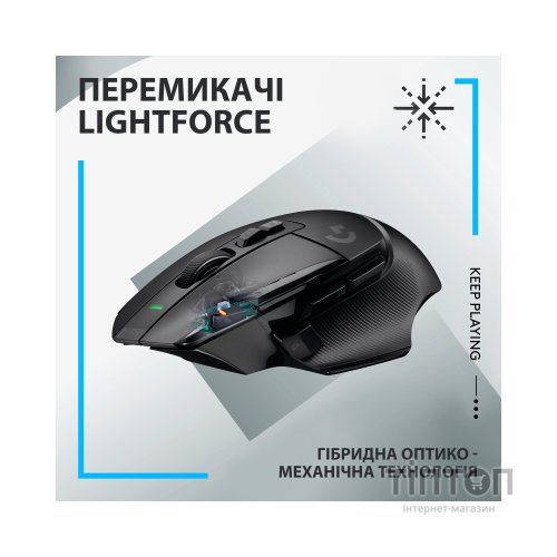 Мишка Logitech G502 X Lightspeed Wireless Black (910-006180)
