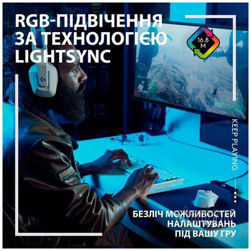 Мишка Logitech G502 X Plus Wireless White (910-006171)