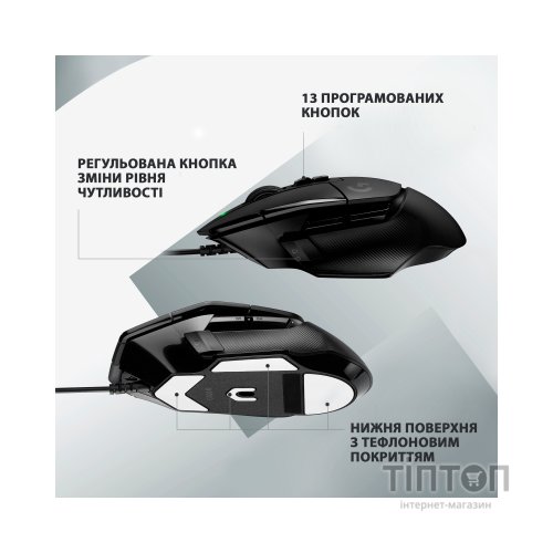 Мишка Logitech G502 X USB Black (910-006138)