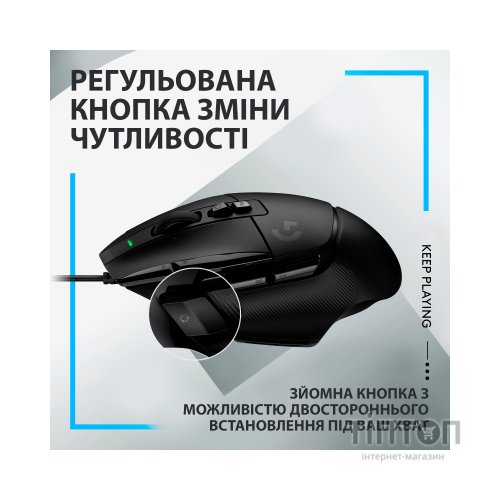 Мишка Logitech G502 X USB Black (910-006138)